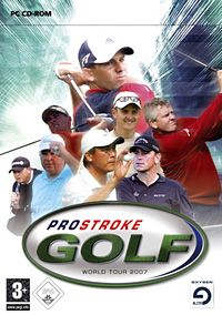Front Cover for ProStroke Golf: World Tour 2007 (Windows) (Gamesload release)