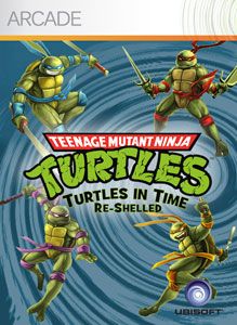 Front Cover for Teenage Mutant Ninja Turtles: Turtles in Time Re-Shelled (Xbox 360)