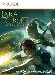 Front Cover for Lara Croft and the Guardian of Light (Xbox 360)