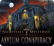 Front Cover for Nightfall Mysteries: Asylum Conspiracy (Macintosh and Windows) (Big Fish Games release)