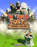 Front Cover for Worms Forts: Under Siege (Windows) (Harmonic Flow release)