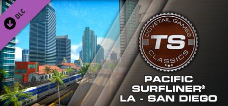 Front Cover for TS: Pacific Surfliner LA - San Diego (Windows) (Steam release)