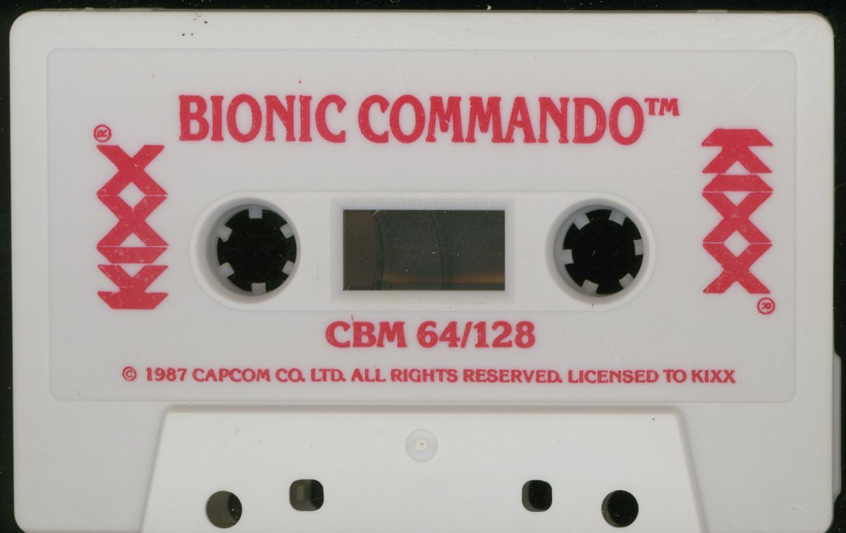 Media for Bionic Commando (Commodore 64) (Budget re-release)