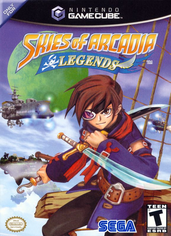 Front Cover for Skies of Arcadia: Legends (GameCube)
