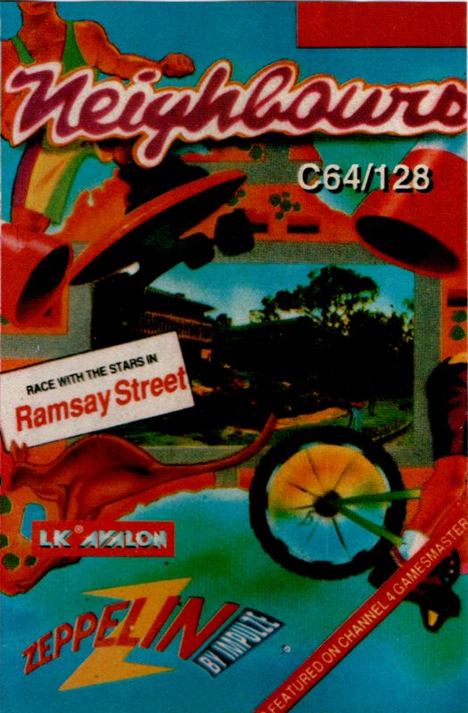 Front Cover for Neighbours (Commodore 64)