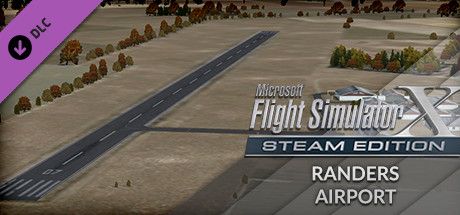 Front Cover for Microsoft Flight Simulator X: Steam Edition - Randers Airport (Windows) (Steam release)