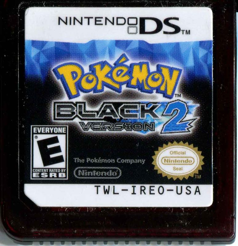 Pokémon Black Version 2 cover or packaging material MobyGames