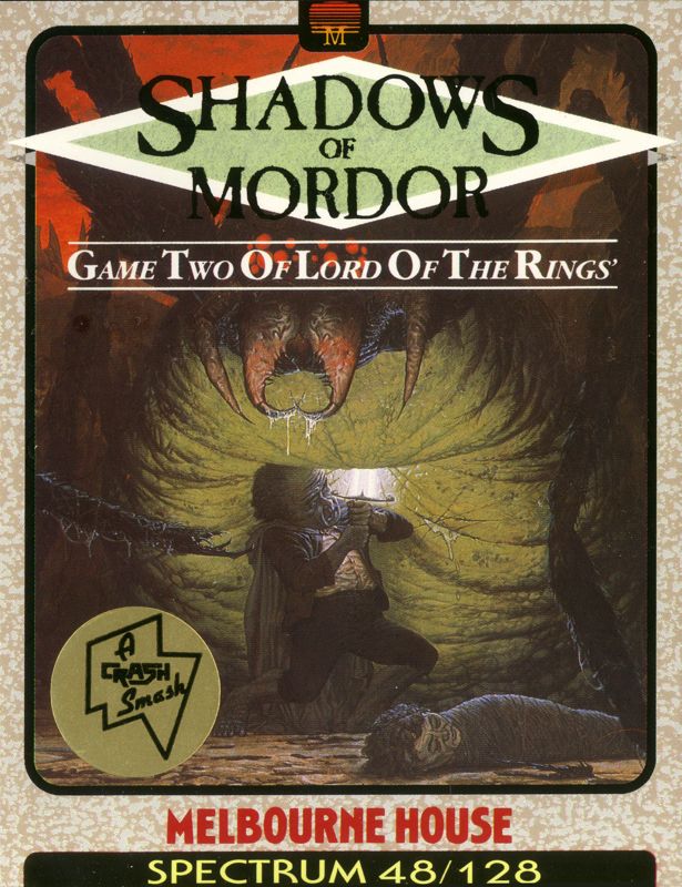 Front Cover for The Shadows of Mordor (ZX Spectrum)