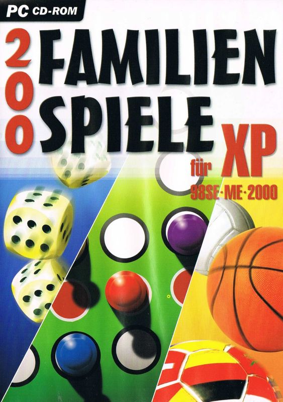 Front Cover for 200 Familien Spiele (Windows) (2005 release)