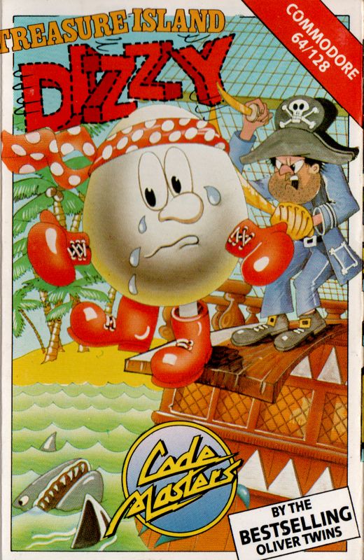 Front Cover for Treasure Island Dizzy (Commodore 64)
