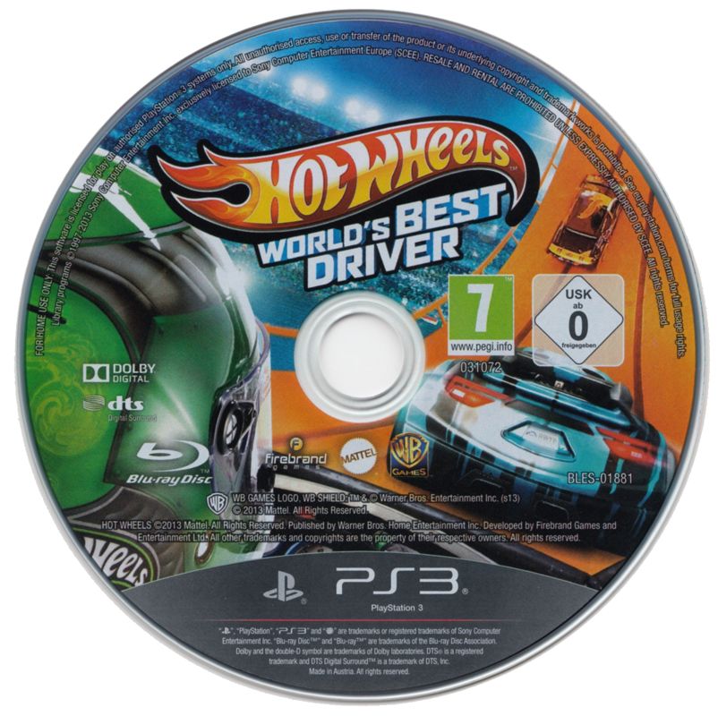 Media for Hot Wheels: World's Best Driver (PlayStation 3)