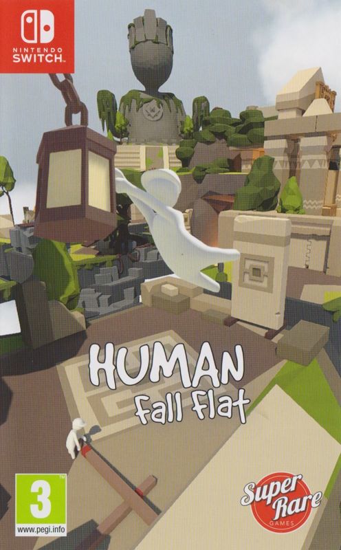 Front Cover for Human: Fall Flat (Nintendo Switch) (Super Rare Games release)