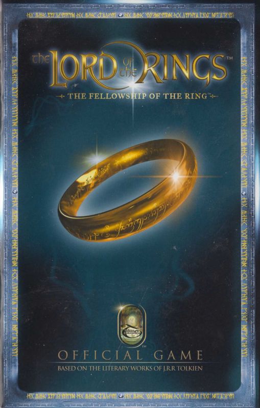Manual for The Lord of the Rings: The Fellowship of the Ring (Windows): Front