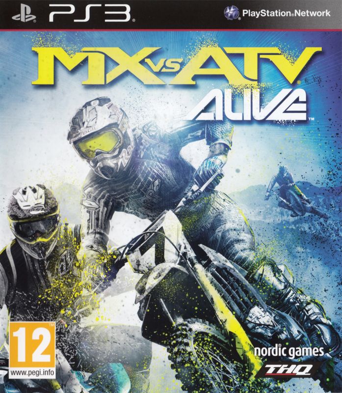 Front Cover for MX vs. ATV Alive (PlayStation 3)