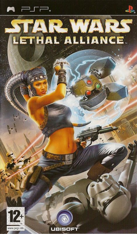 Front Cover for Star Wars: Lethal Alliance (PSP)