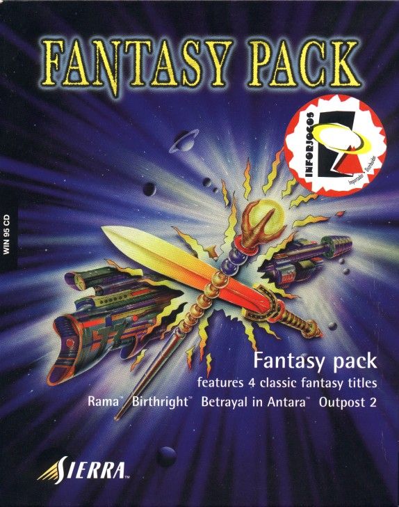 Front Cover for Fantasy Pack (DOS and Windows)