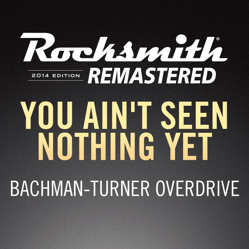 Front Cover for Rocksmith: All-new 2014 Edition - Bachman-Turner Overdrive: You Ain't Seen Nothing Yet (PlayStation 3 and PlayStation 4) (download release)