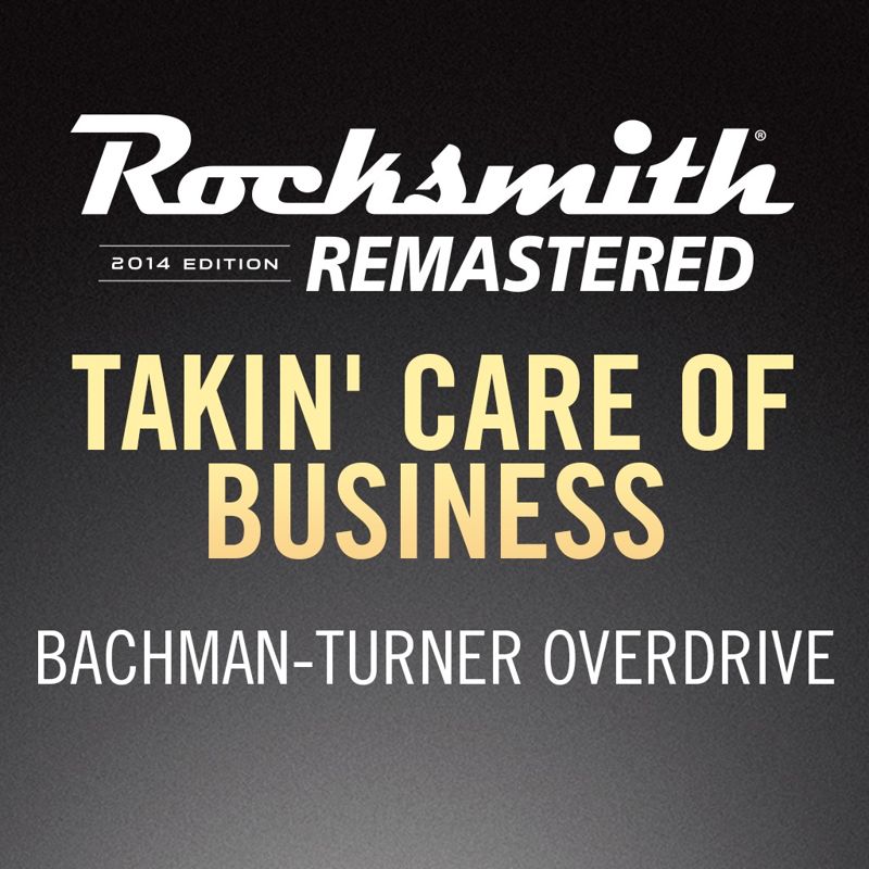 Front Cover for Rocksmith: All-new 2014 Edition - Bachman-Turner Overdrive: Takin' Care of Business (PlayStation 3 and PlayStation 4) (download release)