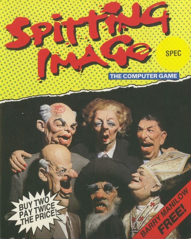 Front Cover for Spitting Image: The Computer Game (ZX Spectrum)
