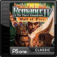 Front Cover for Romance of the Three Kingdoms IV: Wall of Fire (PSP and PlayStation 3) (PlayStation version)