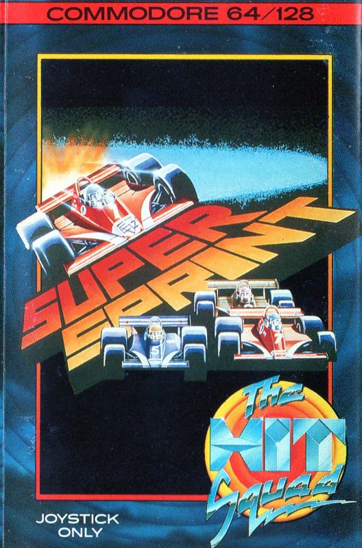 Front Cover for Super Sprint (Commodore 64) (Hit Squad budget release)