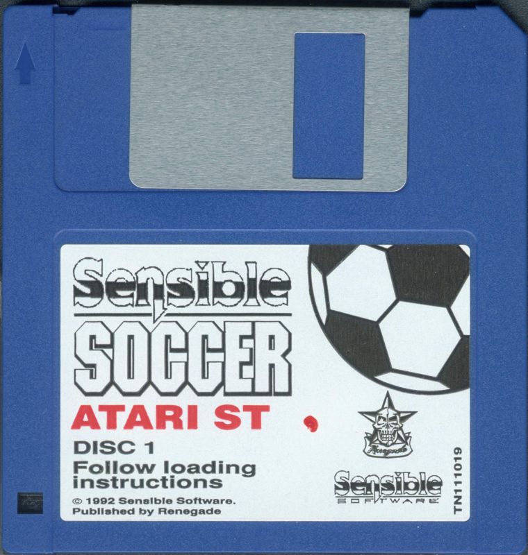 Media for Sensible Soccer: European Champions (Atari ST): Disk 1
