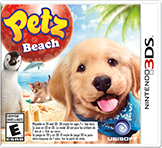 Front Cover for Petz Beach (Nintendo 3DS) (download release)