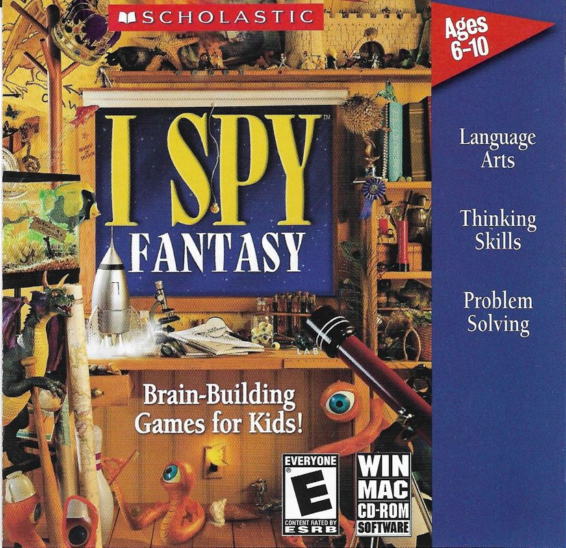 Other for I Spy: Fantasy (Macintosh and Windows) ("Free I Spy Mini CD & Book Inside!" release): Jewel Case - Front