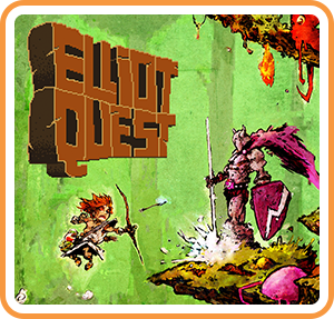 Front Cover for Elliot Quest (Nintendo Switch) (download release): 1st version