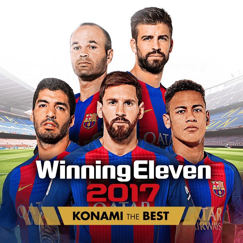 Front Cover for PES 2017: Pro Evolution Soccer (PlayStation 4) (Konami the Best (download release))