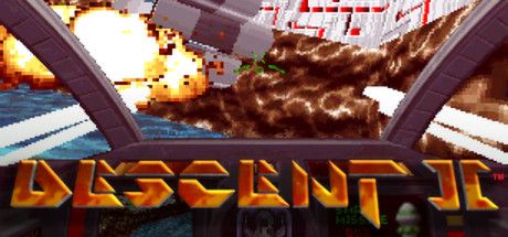 Front Cover for Descent II (Linux and Macintosh and Windows) (Steam release)