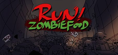 Front Cover for Run!ZombieFood! (Windows) (Steam release)