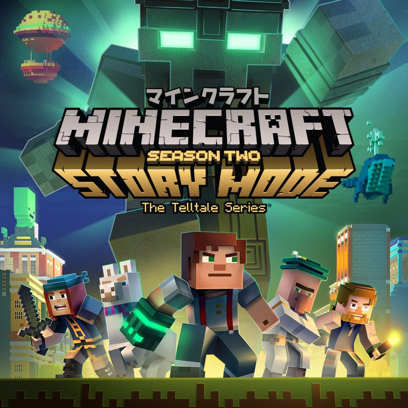 Front Cover for Minecraft: Story Mode - Season Two: Episode 1 - Hero in Residence (PlayStation 4) (download release)