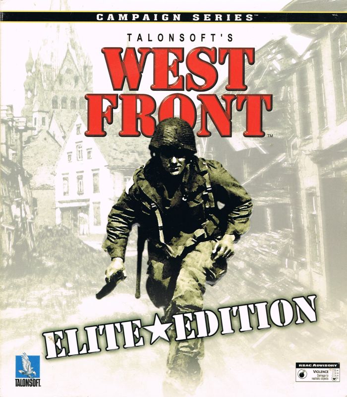 Front Cover for TalonSoft's West Front: Elite Edition (Windows)
