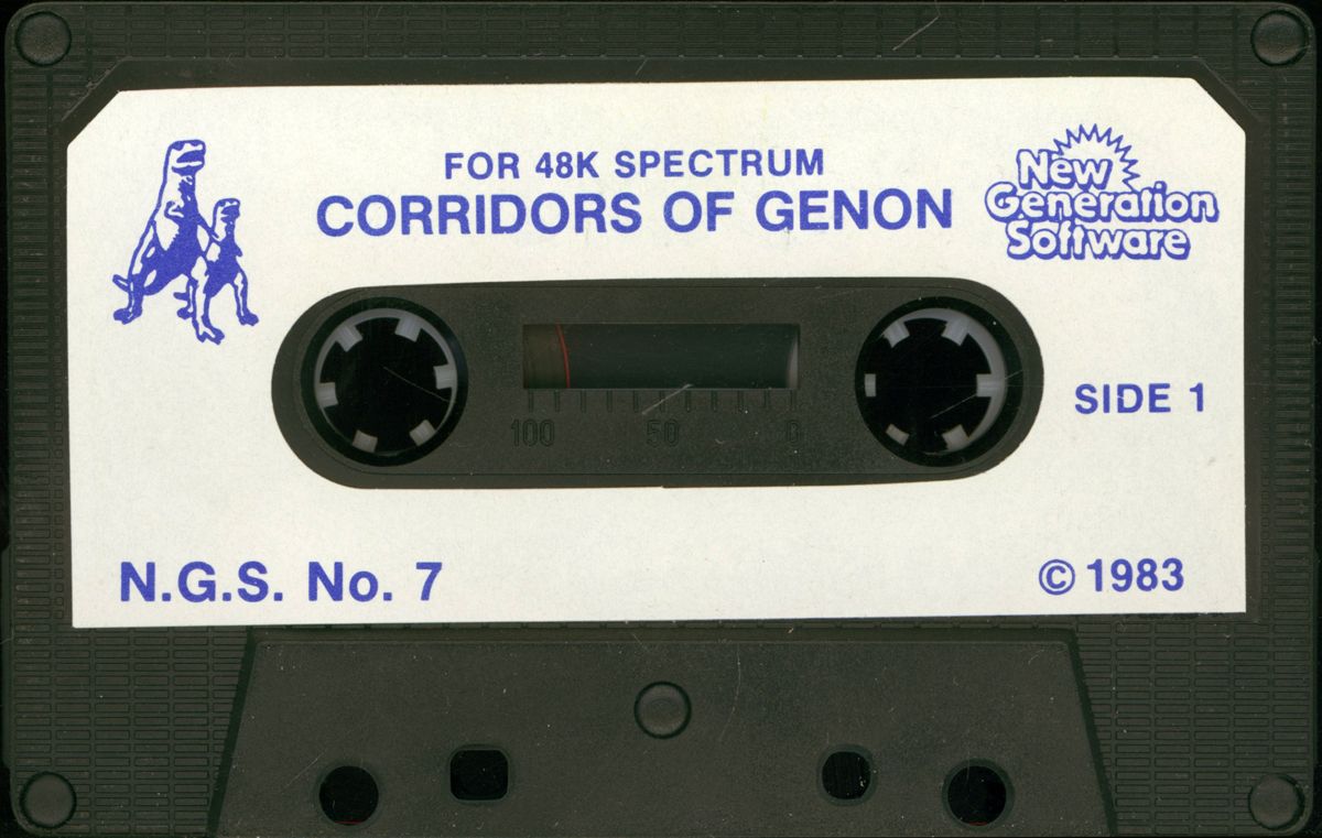 Media for Corridors of Genon (ZX Spectrum): side 1