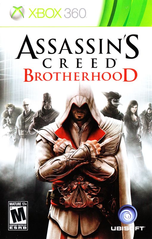Manual for Assassin's Creed: Brotherhood (Xbox 360): English - Front