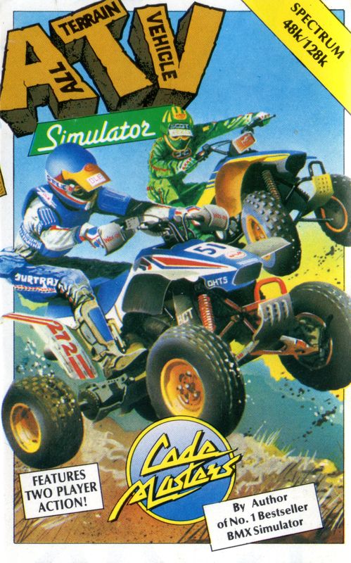 Front Cover for ATV Simulator (ZX Spectrum)