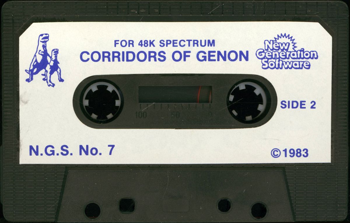 Media for Corridors of Genon (ZX Spectrum): side 2