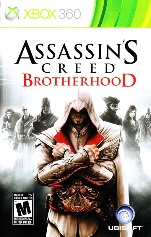 Manual for Assassin's Creed: Brotherhood (Xbox 360): French - Front
