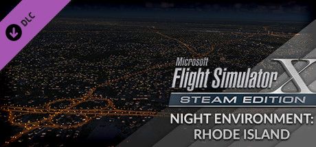 Front Cover for Microsoft Flight Simulator X: Steam Edition - Night Environment: Rhode Island (Windows) (Steam release)