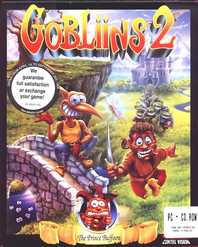 Front Cover for Gobliins 2: The Prince Buffoon (DOS)