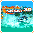 Front Cover for Aqua Moto Racing 3D (Nintendo 3DS) (download release)