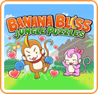 Front Cover for Banana Bliss: Jungle Puzzles (Nintendo 3DS) (download release)