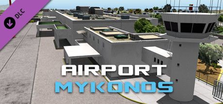 Front Cover for X-Plane 10: Airport Mykonos (Linux and Macintosh and Windows) (Steam release)