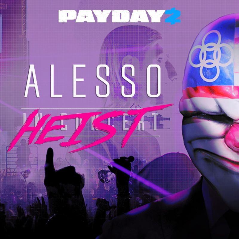 Front Cover for Payday 2: The Alesso Heist (PlayStation 4) (download release)