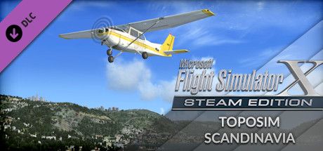 Front Cover for Microsoft Flight Simulator X: Steam Edition - Toposim Scandinavia (Windows) (Steam release)