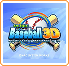 Front Cover for Arc Style: Baseball 3D (Nintendo 3DS) (download release)