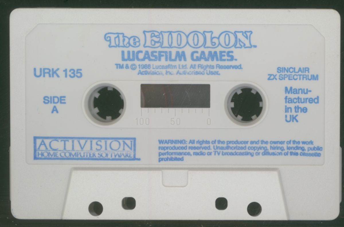 Media for The Eidolon (ZX Spectrum)