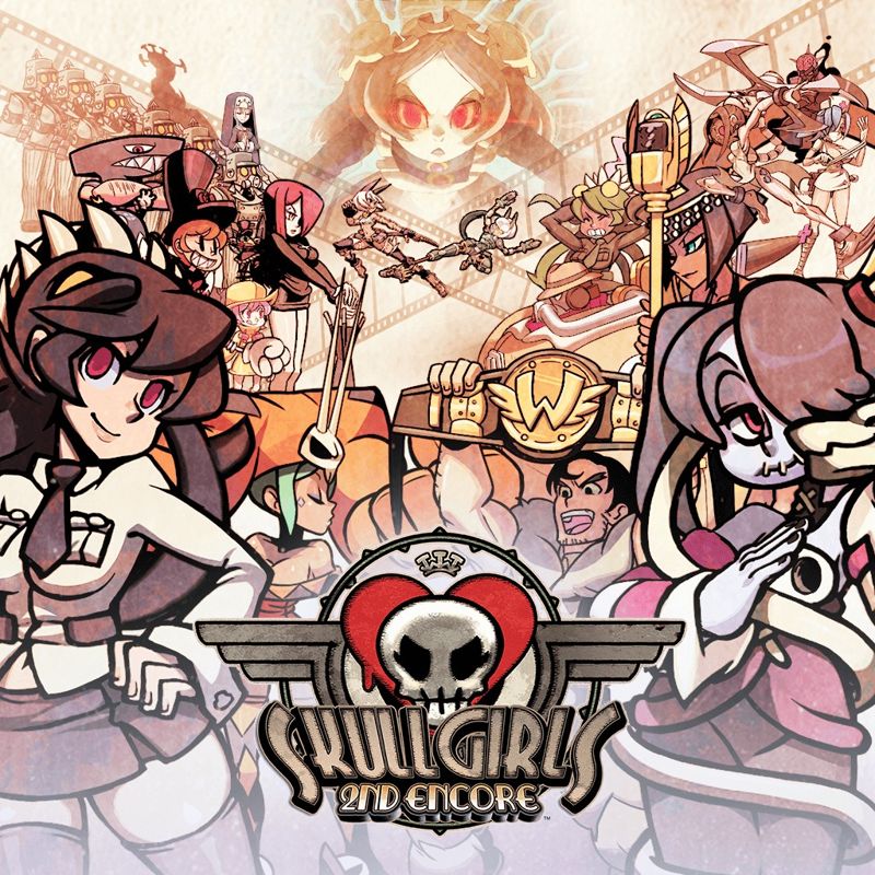 Front Cover for Skullgirls: 2nd Encore (PS Vita) (download release)