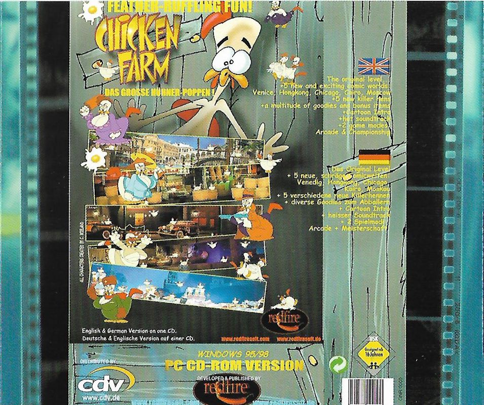 Back Cover for Chicken Farm (Windows)